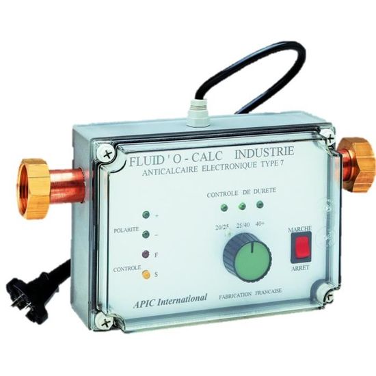 Anti calcaire électronique Apic Type 7 7m3/h 4W/h Usage — free download