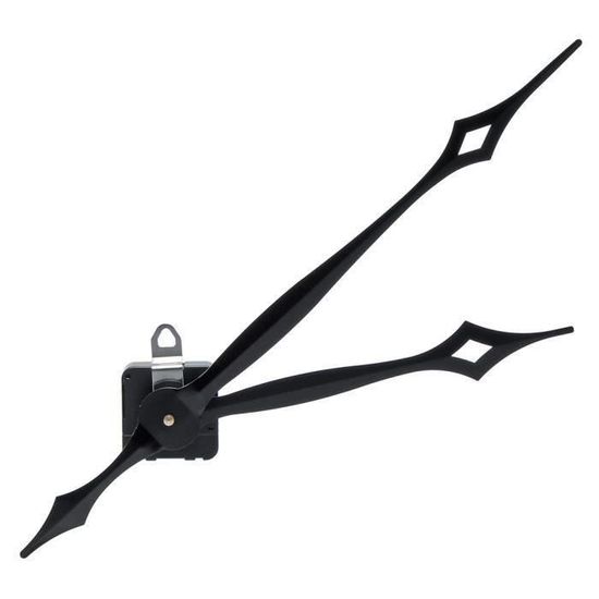 Mouvement D'horloge à Quartz Avec Mécanisme Marée - 115 Mm Aiguilles Noires | Alimentation 1,5V | Pour DIY Et Réparation Horloge - 4