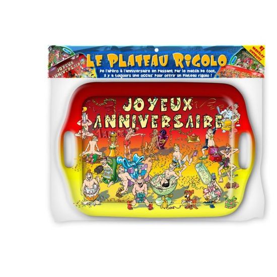 Plateau Humour Anniversaire Homme Achat Vente Plat De Service Cdiscount