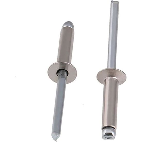 Rivets Pop Rivets Aveugles À Tête Fraisée En Aluminium M2.4 (Size ...