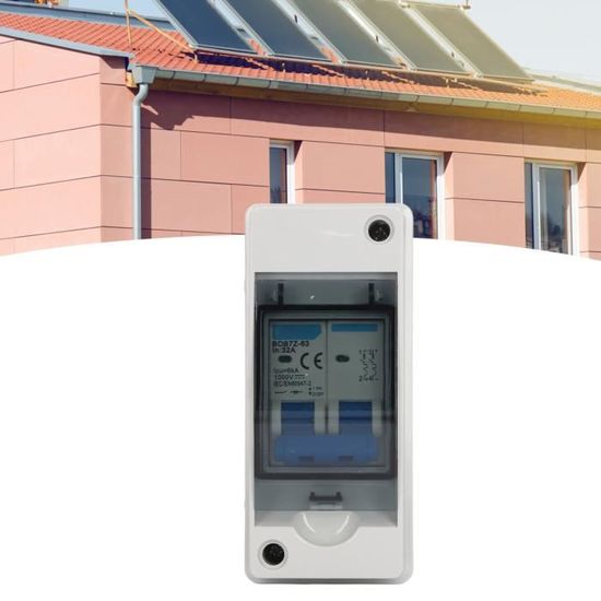 Interrupteur De Déconnexion Solaire PV IP66 - Isolateur DC 1000V 32A Étanché Pour Systèmes Photovoltaïques, Camping-cars Et Bateaux