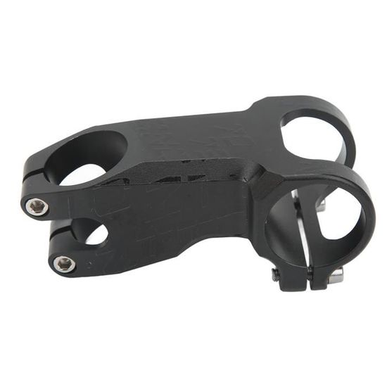 FIFTY-FIFTY Tige de Guidon en Alliage d'Aluminium pour VTT, Compatible Tige directrice 1-1/8 et Guidon 31,8 mm. Tige Courte pour All Mountain, VTT, Descente, Freeride (35mm,Bleu