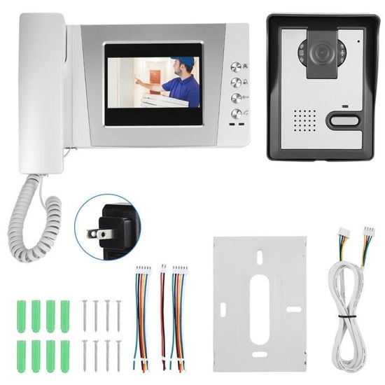 MAGIC Système d'entrée sonnette de porte interphone audio visuel ...