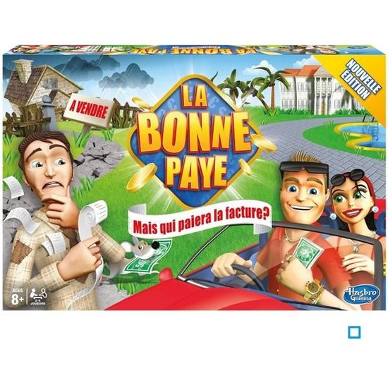 Hasbro Gaming - La Bonne Paye - Jeu de societe pour la famille - Jeu de  plateau - Version francaise - Cdiscount Jeux - Jouets