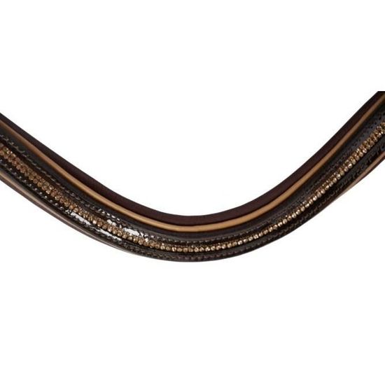 Bridon Kingston Kerbl Pour Poney - Anatomique Avec Strass | Équipement Équestre Confort Et Style