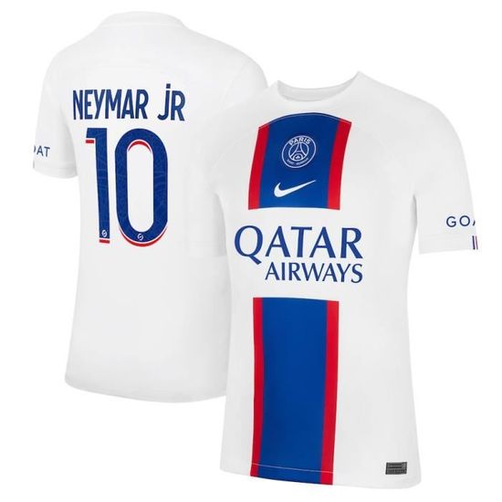 Maillot PSG Domicile 2022-2023 Nike – Neymar #10, Player Issue, Taille M – Neuf Sans étiquette