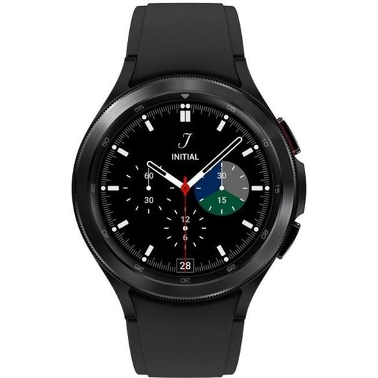 SAMSUNG Galaxy Watch4 Classic 46mm Bluetooth Noir Cdiscount Telephonie