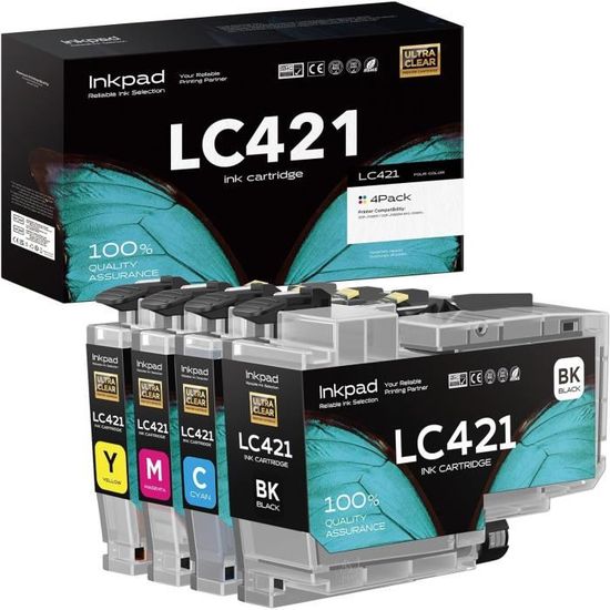Originale Cartuccia Brother LC421 - inkjet - nero - LC421BK Originale Cartuccia Brother LC421 - inkjet - nero - LC421BK