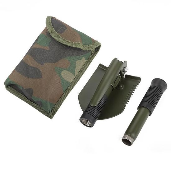 Pelle militaire pliable multifonctionnelle LESHP - Gris argenté - Outil
