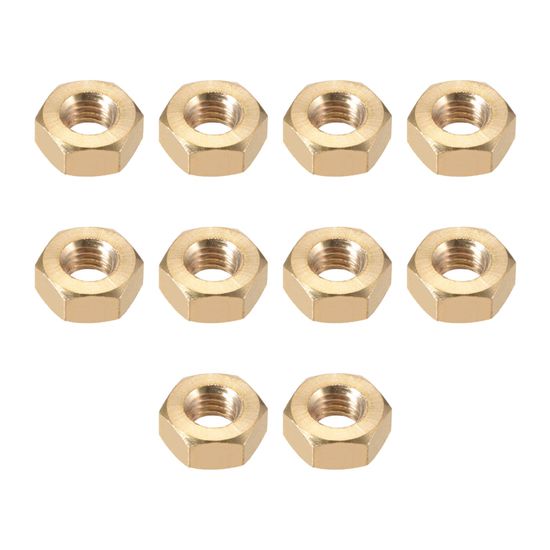 Lot De 20 écrous Hexagonaux Métriques M18 X 1.5 En Acier - Hauteur 8mm - Uxcell