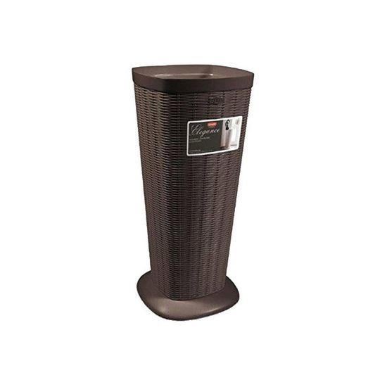 Stefanplast - Panier à Linge élégant - Capacité 36 Litres - Coloris Moka - Design Moderne Et Pratique - 10
