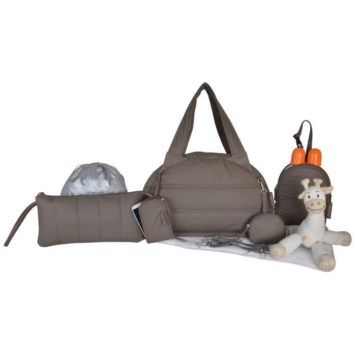 BABY ON BOARD Sac Langer Mon Doudoune Bag Taupe Cdiscount