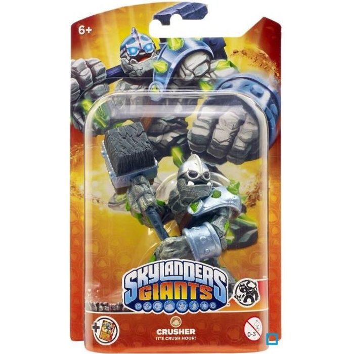 Figurine Skylanders Giants Crusher Giant Cdiscount Jeux vidéo