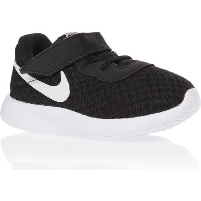 Baskets NIKE Tanjun Vlc - Noir - Bébé garçon - Plat - Mixte - Lacets -  Textile Noir - Cdiscount Chaussures