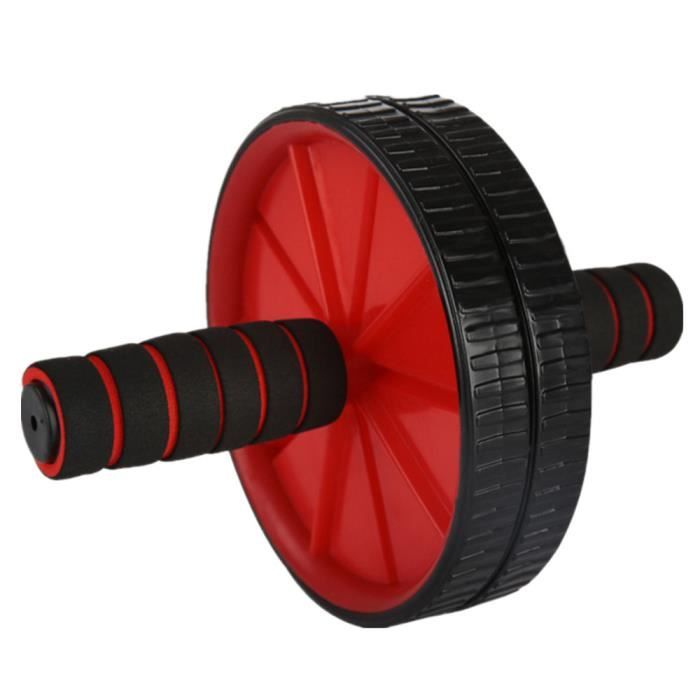 Muscle Double roues Mise à jour Roller Roue abdominale Gym Fitness Equipment @sahahhj351