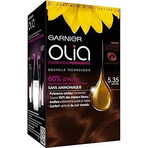GARNIER Olia Coloration pour cheveux n° 5.35 brownie