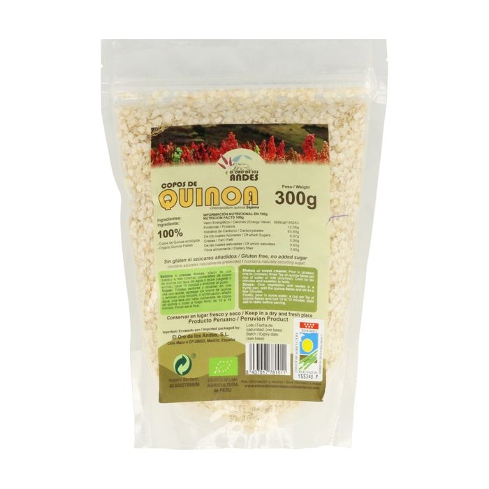 El Oro de los Andes+Flocons de quinoa éco 300 g