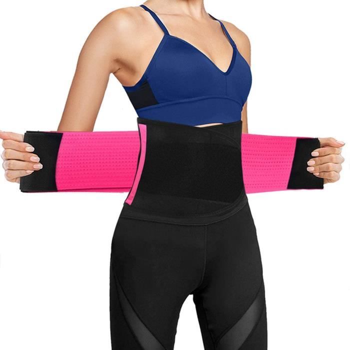 CEINTURE DE FORCE O RLY Ceinture De Sudation pour Femme Hommes Ceinture Sudation Femme Ventre Plat Reacuteglable Abdominale Wai361