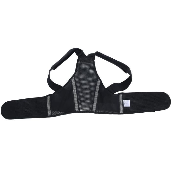 Correcteur de posture Correcteur de Posture Lisseur de Dos d'Épaule Réglable Ceinture de Soutien Dorsale Respirante(S )