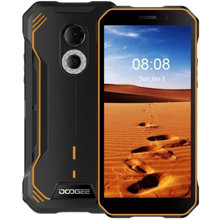 DOOGEE S51 Robuste Smartphone 4Go 64Go IP68 Étanche 5180mAh Batterie Écran 6.0\
