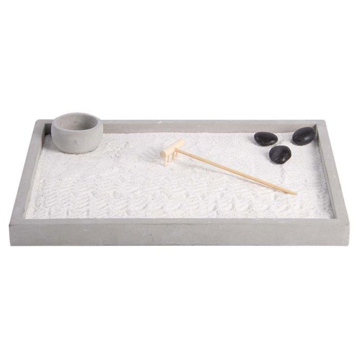 Jardin zen rectangulaire 30 x 22 cm