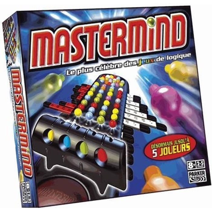 Mastermind - Hasbro Gaming - Jeu de societe - Jeu de plateau de type strategie - Version francaise