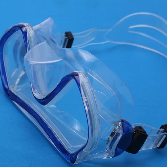 Lunettes de plongée pour adultes Snorkeling Natation Plongée sous-marine Lunettes de natation Snorkel (bleu) -CET