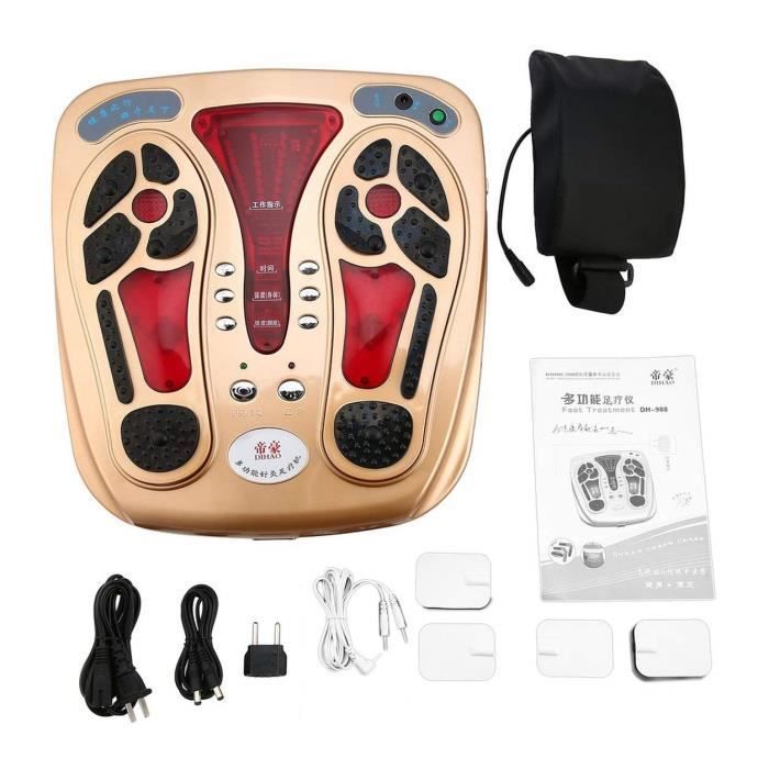 Soins de santé du corps multifonctions Pied Appareil de massage infrarouge onde électromagnétique Pulse Massager Circulation Booster