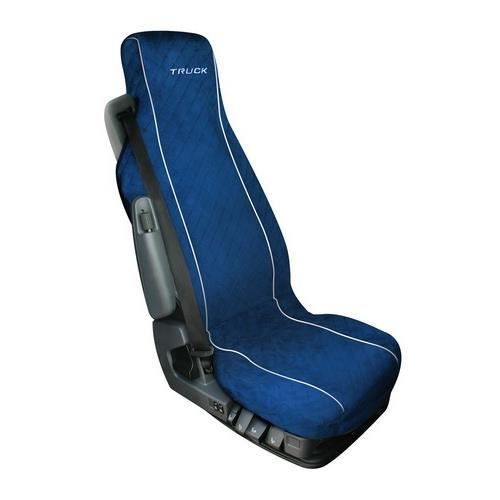 COUVRE SIEGE MICROFIBRE BLEU