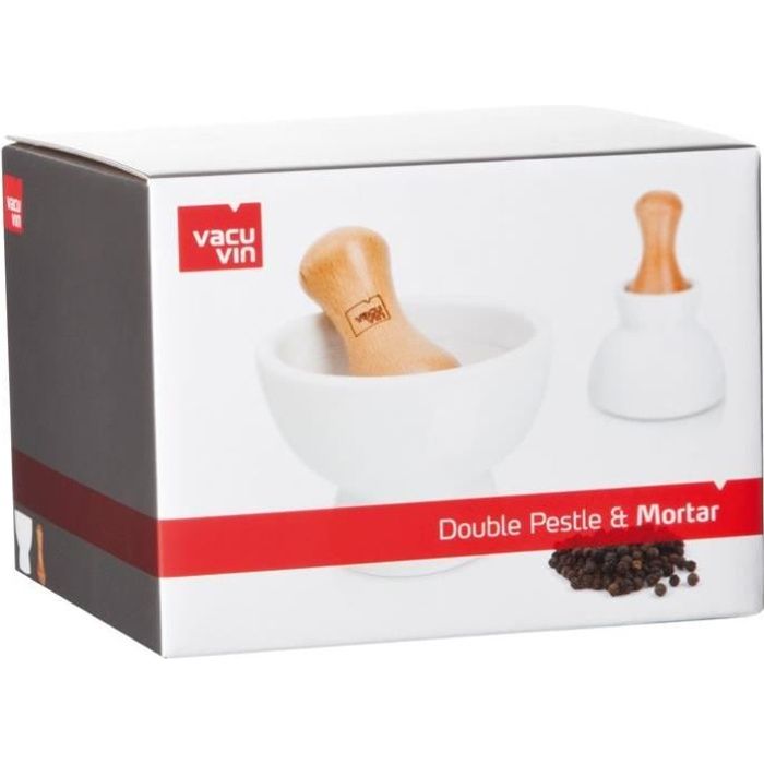 Mortier 2 en 1 Pestler & Mortar + pilon - céramique