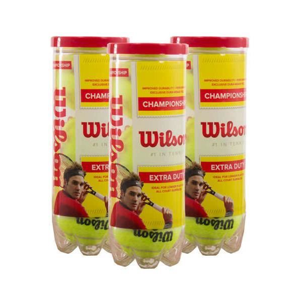 3 BOTES DE 3 PELOTAS WILSON CHAMPIONSHIP