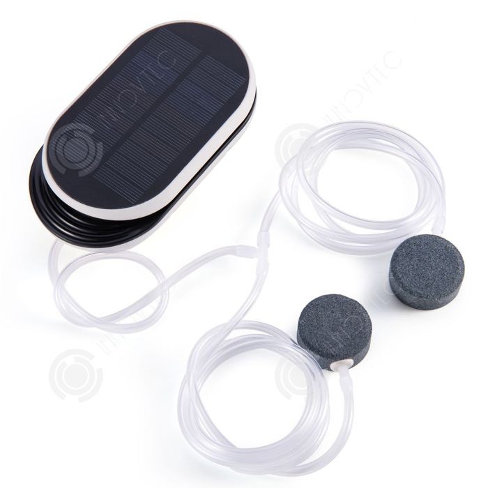 Comparer les prix de INN Pompe à oxygène solaire 1W 3600mAh 1L/min aérateur bassin pompe à air pour aquarium oxygénateur solaire aérateur doxygène