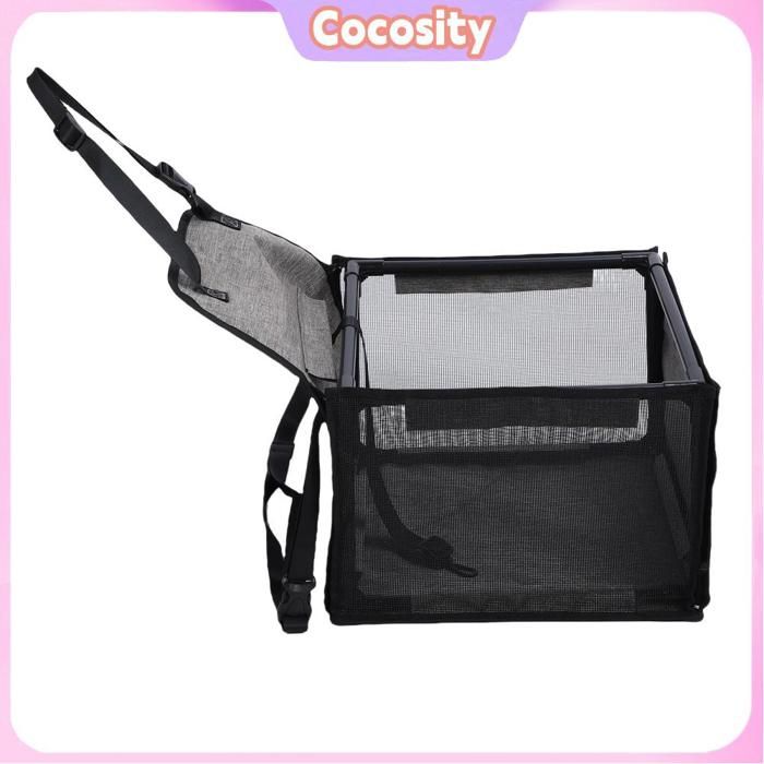 Comparer les prix de Cocosity Porte-siège pour animal de compagnie Siège dauto pour chien étanché Gris clair