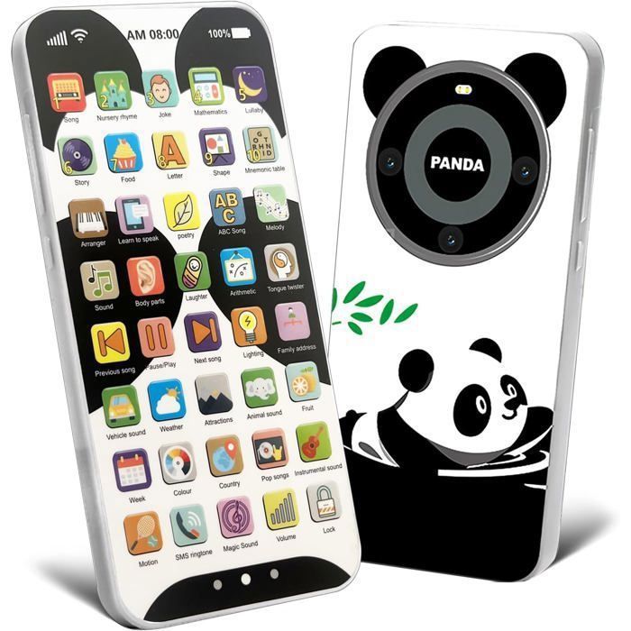 Kraft - Jouet bébé - Téléphone jouet bébé - Téléphone interactif - Jouet Silicone