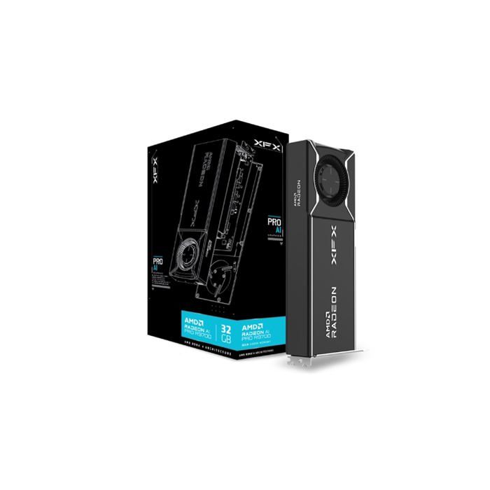Carte Graphique XFX Radeon AI PRO R9700 GDDR6 RDNA 4 Dual Fan PCIe 5.0