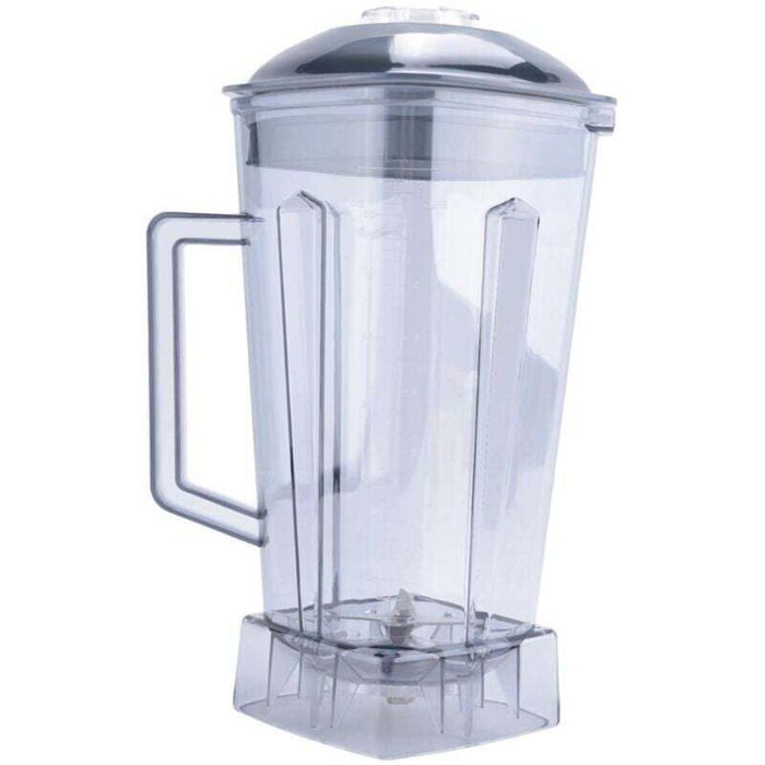 Pichet Transparent Compatible Mixeur Argent Capacité 2 Litres Pièce de Rechange