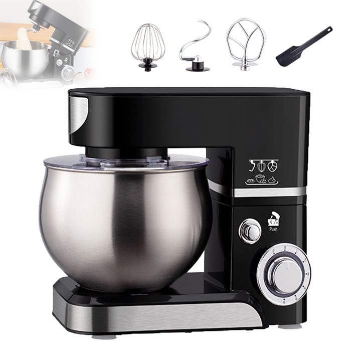 Robot de Cuisine 3 en 1 Robot Patisserie Multifonction 5L