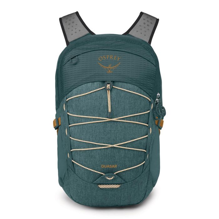 Osprey Sac à dos de loisirs pétrole jaune moutarde pour homme - Quasar Torrent Blue Heather 343461