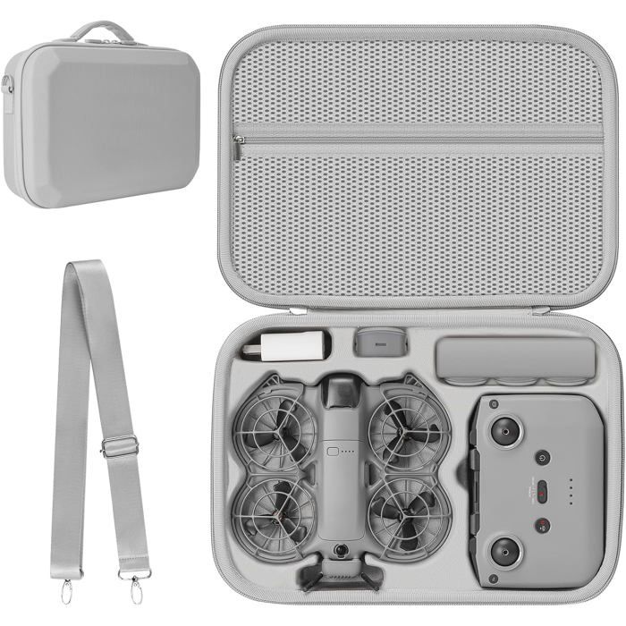 Sacoche de rangement pour drone Neo 2 - Étui de transport voyage pour accessoires Fly More Combo manette RC-N3 et batteries Neo2