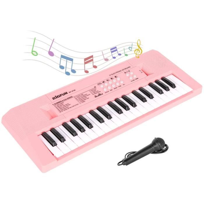 Electronic piano Microphone jouet éducatif Instrument Musical Cadeau Nouveau 