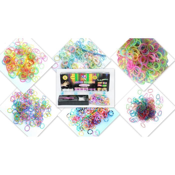 Kit De Fabrication De Bracelets 82 Pièces Pour Filles, Fournitures De