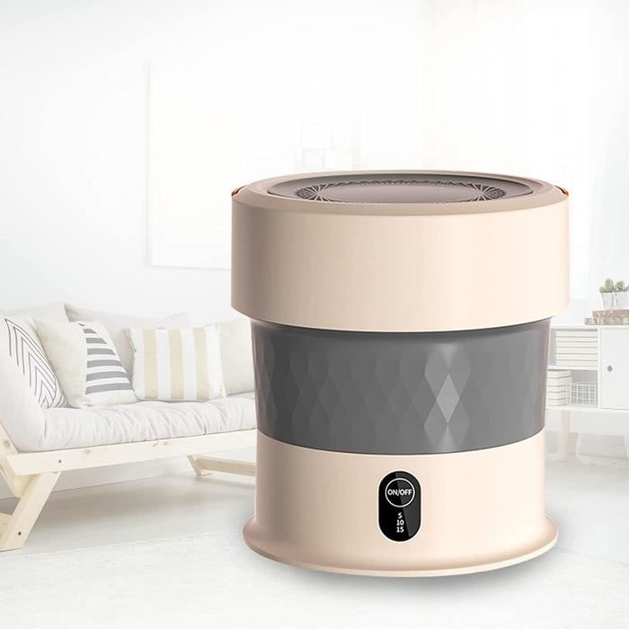 Pliable Mini Machine à Laver avec Essorage Ultrasons Petite Machine à