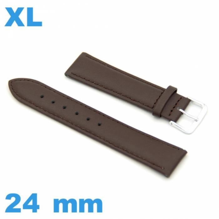 Montre gros bracelet cuir best sale