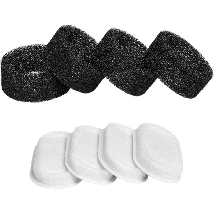 PrettyPaw Filtre Pour Fontaine à Chat - Filtre De Rechange D'origine Pour Toutes Les Fontaines à Boire Pretty Paw - Lot De 12 = 6 Mois De Stock - Également Disponible En