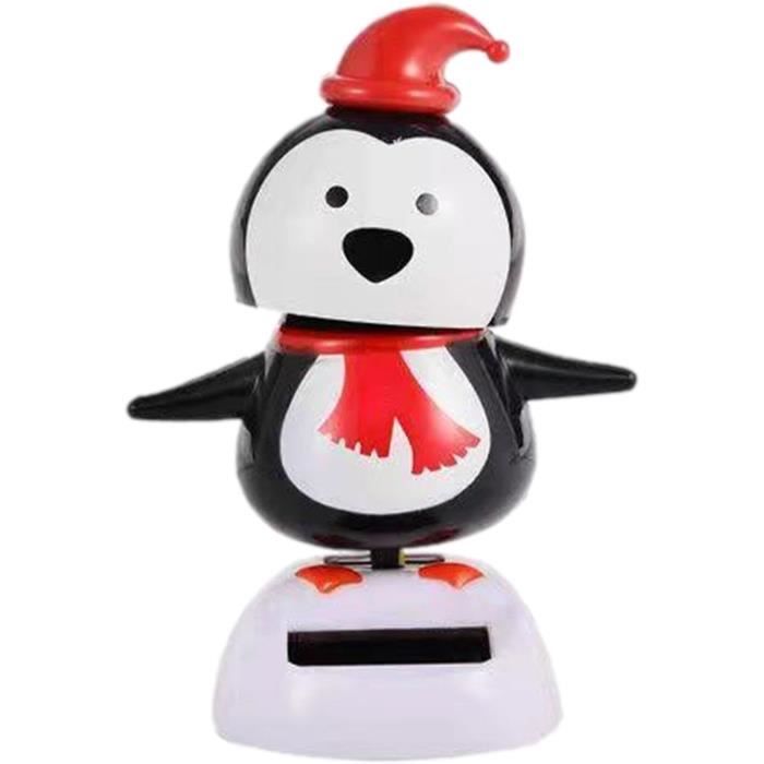 p-ingouin Dansant Solaire Figurine Solaire Voiture Qui Bouge Jouet Danse Solaire Décoration Tableau Bord Voiture