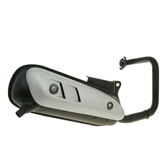 Pot d/échappement POLINI Original pour PEUGEOT Buxy 50cc Limbo Elystar Looxor Gipsy Elyseo