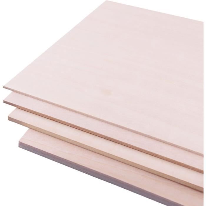 Lot De 15 Feuilles De Tilleul - 300 X 200 X 3 Mm - Planches