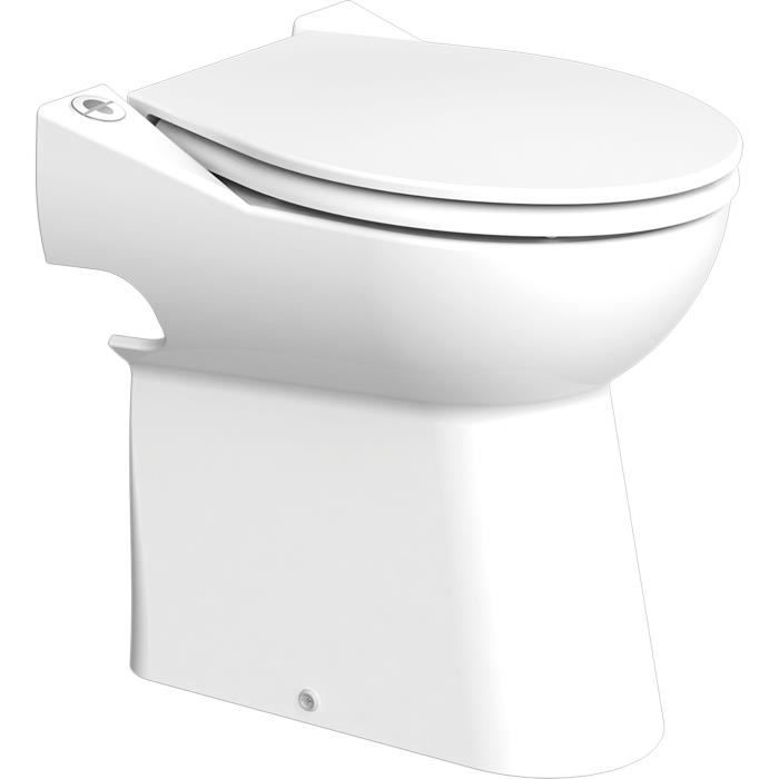 Cuvette WC compact à broyeur intégré - Robinet&Co