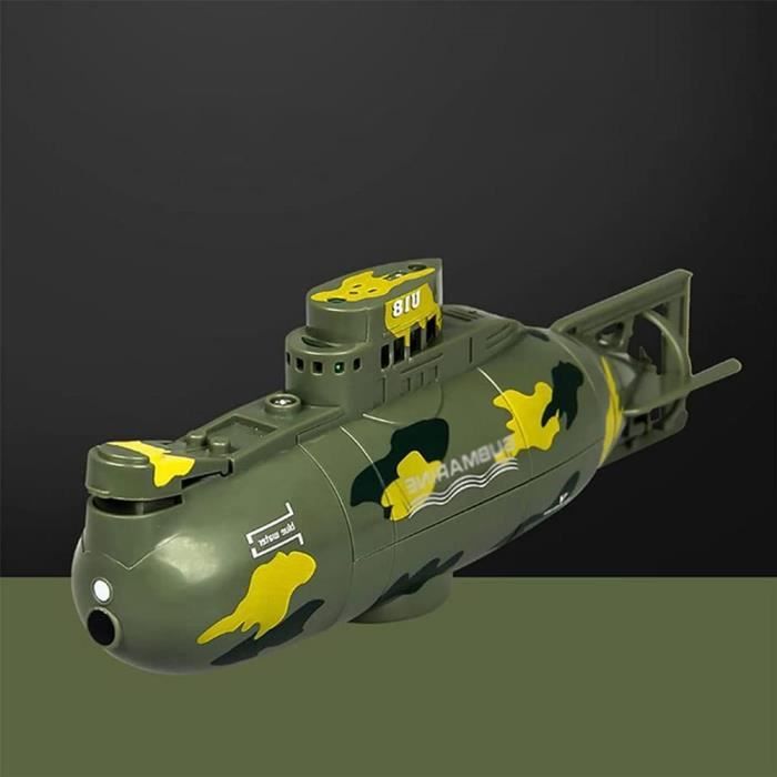 Mini sous-marin radiocommandé, jouet pour aquarium, bateau radiocommandé, rc