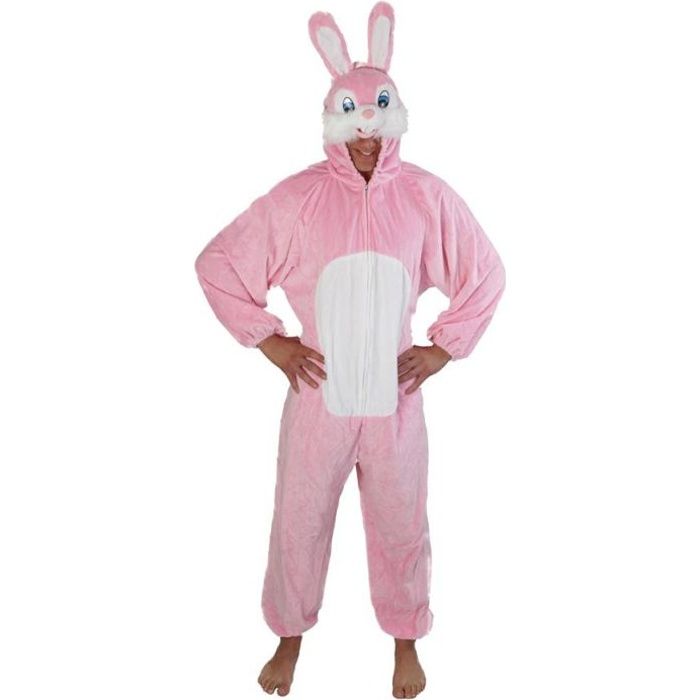 Deguisement Lapin Rose Animaux Taille Unique Adulte 100 Polyester Cdiscount Jeux Jouets